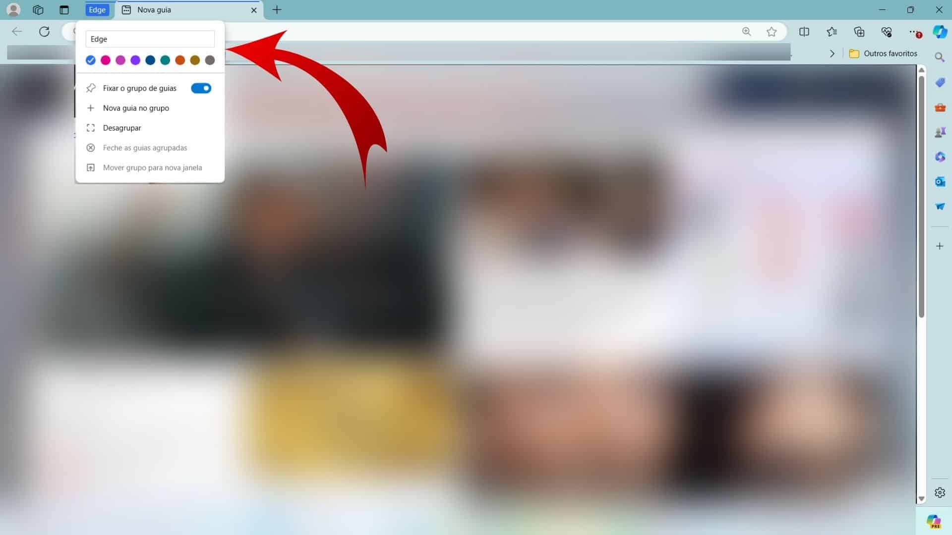 Imagem para ilustrar tutorial sobre o Microsoft Edge