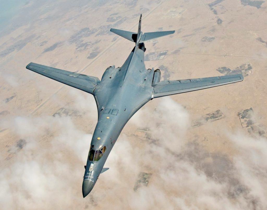 B-1B visto de cima