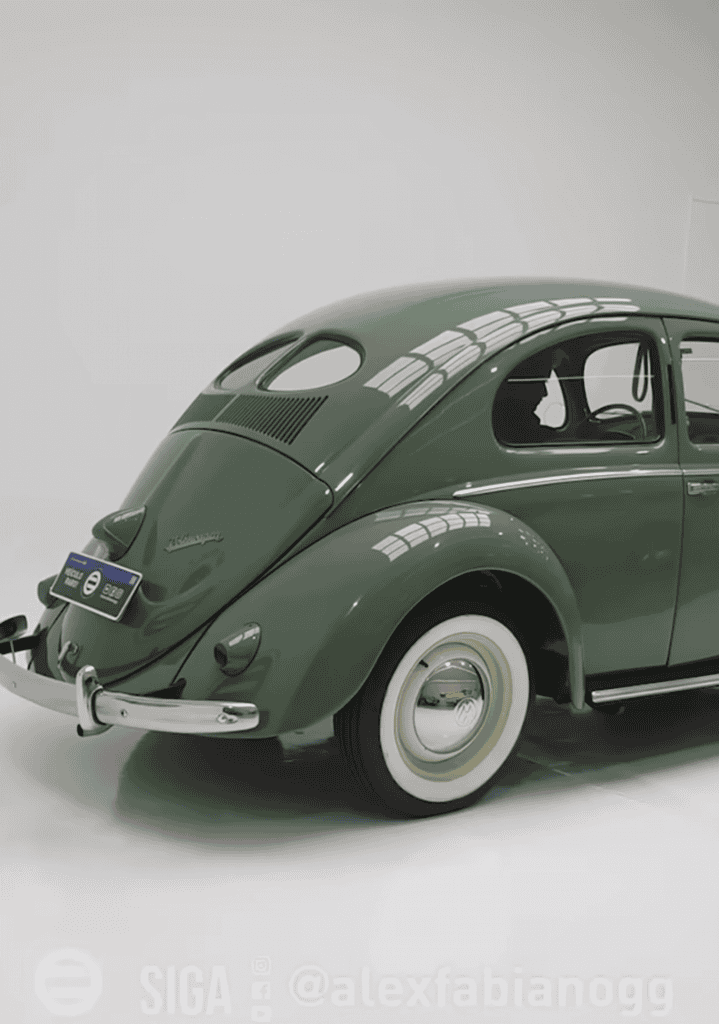 Traseira do Fusca